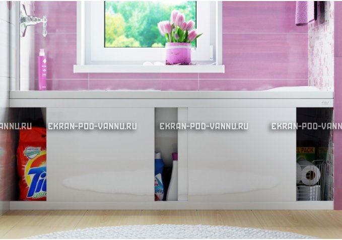 Экран раздвижной Alavann Crystal 180 см – купить по цене 9800 руб. в интернет-магазине в городе Магнитогорск картинка 1