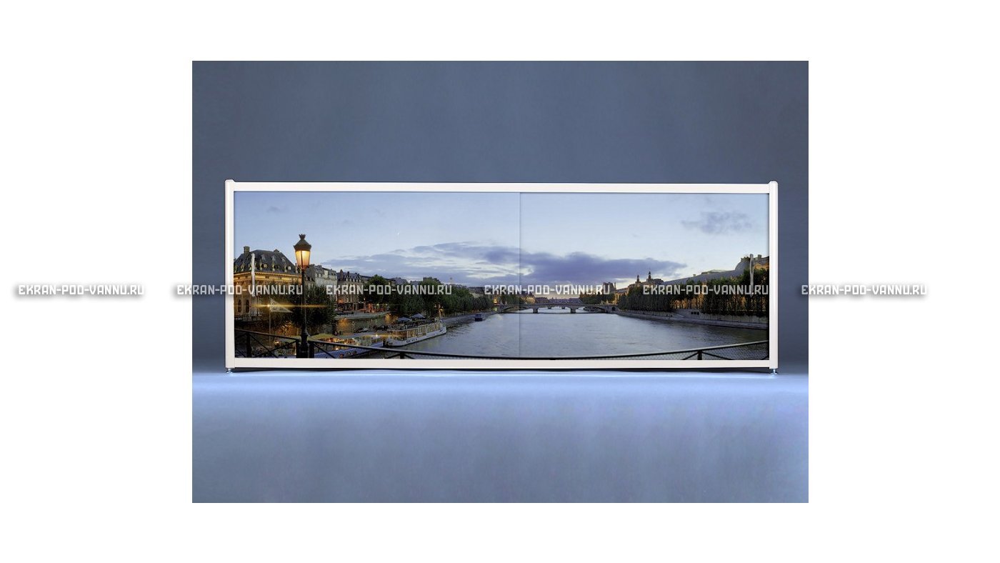 Раздвижной ФОТО экран - Evening city – купить по цене 8500 руб. в интернет-магазине в городе Магнитогорск картинка 6