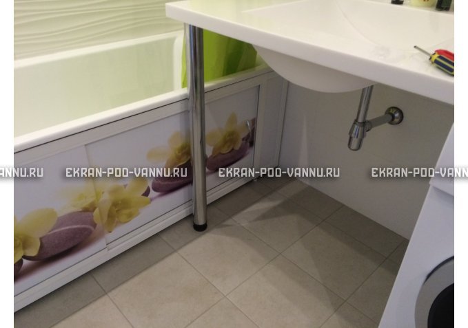 Раздвижной ФОТО экран - Дыхание – купить по цене 8500 руб. в интернет-магазине в городе Магнитогорск картинка 7