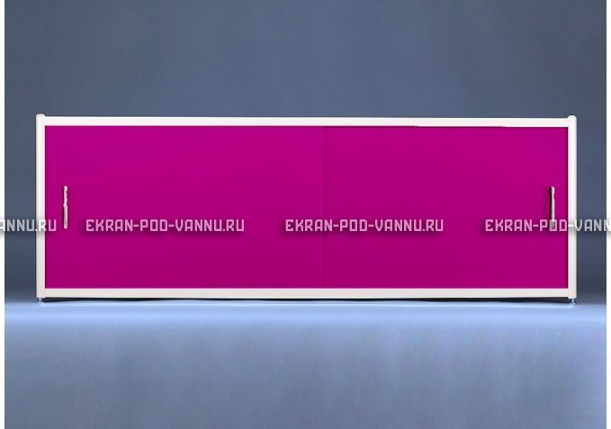 Экран раздвижной EUROPLEX Комфорт фиолетовый – купить по цене 6250 руб. в интернет-магазине в городе Магнитогорск картинка 1
