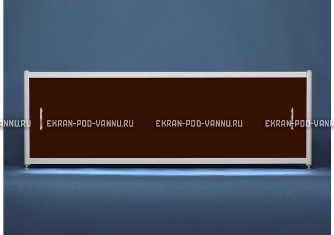 Раздвижной экран EUROPLEX Комфорт шоколад – купить по цене 6750 руб. в интернет-магазине в городе Магнитогорск картинка 1