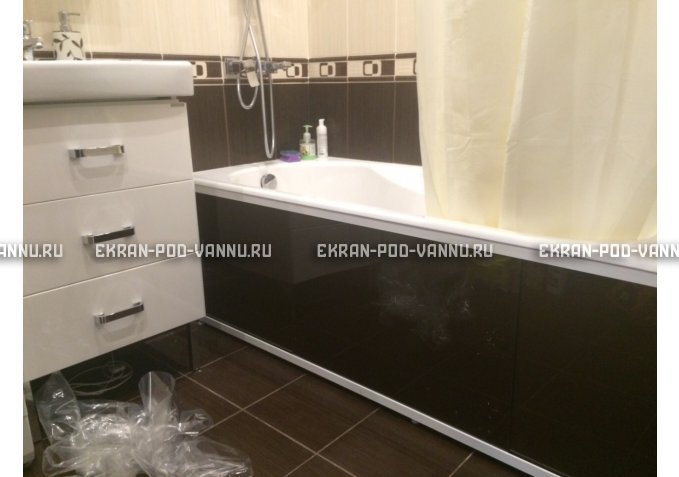 Раздвижной экран EUROPLEX Комфорт шоколад – купить по цене 6750 руб. в интернет-магазине в городе Магнитогорск картинка 3