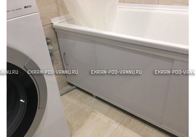 Экран под трубы EUROPLEX Универсал белый высокий – купить по цене 6550 руб. в интернет-магазине в городе Магнитогорск картинка 5