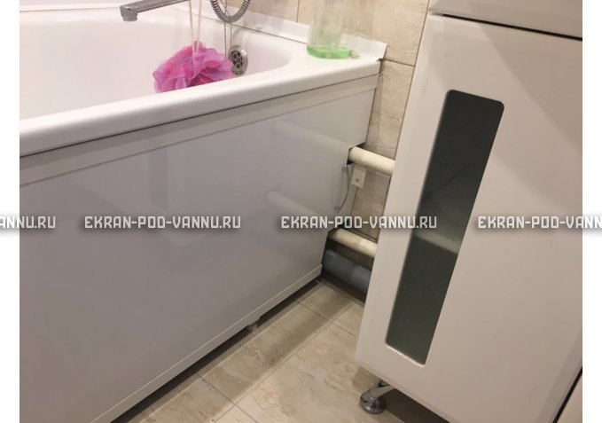 Экран под трубы EUROPLEX Универсал белый высокий – купить по цене 6550 руб. в интернет-магазине в городе Магнитогорск картинка 1