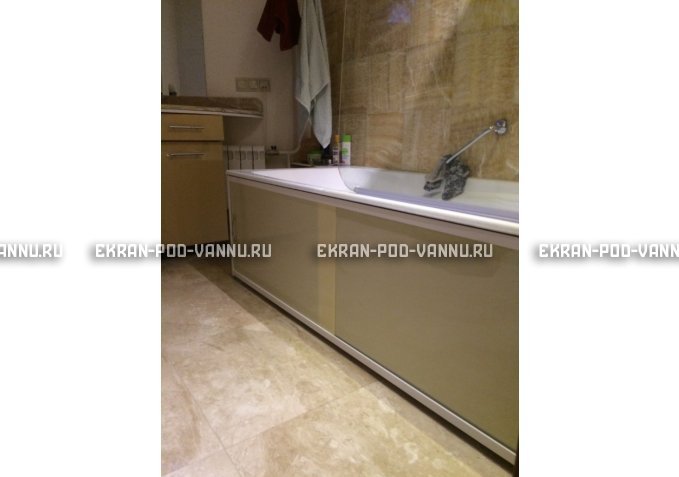 Экран раздвижной EUROPLEX Комфорт слоновая кость – купить по цене 6250 руб. в интернет-магазине в городе Магнитогорск картинка 3