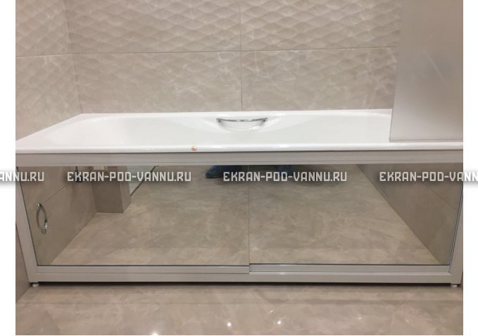 Раздвижной экран EUROPLEX Роликс Зеркальный – купить по цене 9700 руб. в интернет-магазине в городе Магнитогорск картинка 12