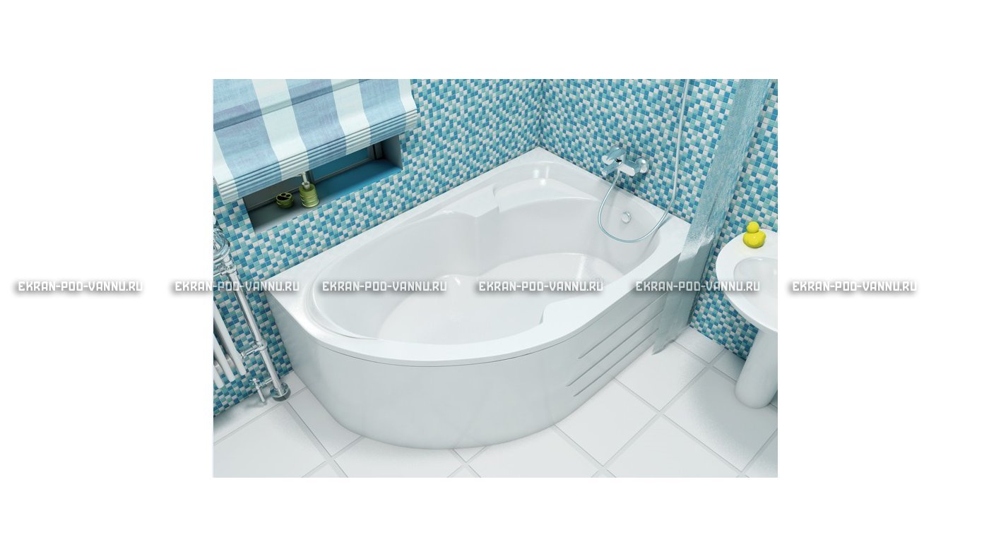 Акриловая ванна Relisan Sofi 170x105 – купить по цене 23480 руб. в интернет-магазине в городе Магнитогорск картинка 10