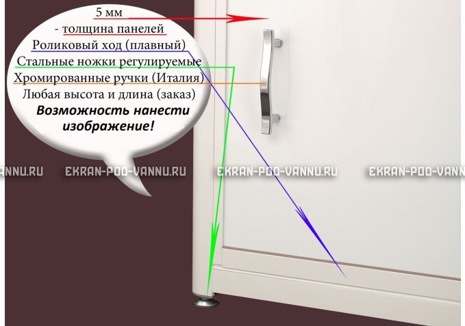 Экран на роликах EUROPLEX изображение 272 – купить по цене 12400 руб. в интернет-магазине в городе Магнитогорск картинка 2