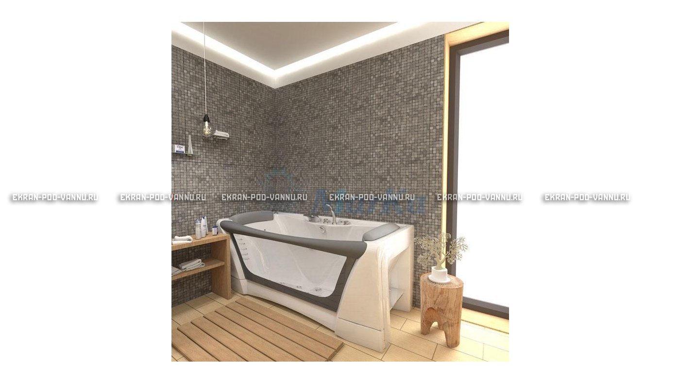 Прозрачная ванна 1MarKa Dolce Vita 180x80 – купить по цене 43200 руб. в интернет-магазине в городе Магнитогорск картинка 23