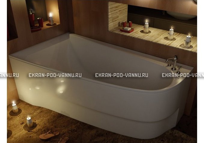 Акриловая ванна Vayer Boomerang 180x100 – купить по цене 53030 руб. в интернет-магазине в городе Магнитогорск картинка 3