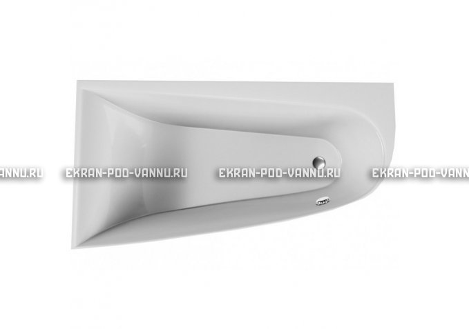 Акриловая ванна Vayer Boomerang 180x100 – купить по цене 53030 руб. в интернет-магазине в городе Магнитогорск картинка 1
