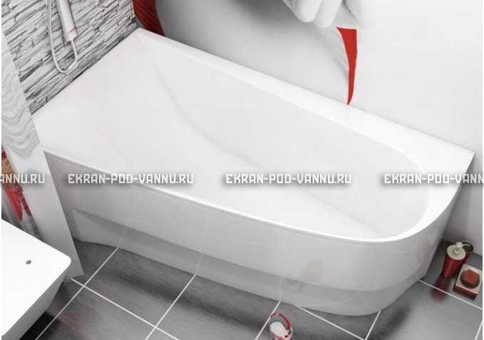 Акриловая ванна Vayer Boomerang 180x100 – купить по цене 53030 руб. в интернет-магазине в городе Магнитогорск картинка 5