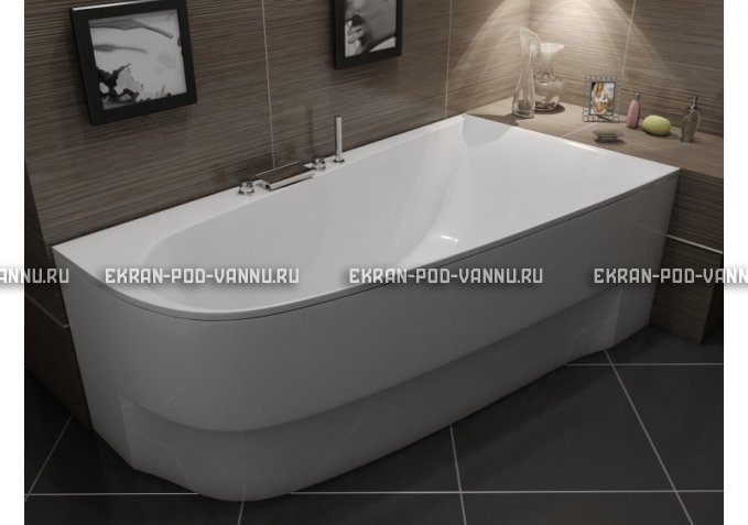 Акриловая ванна Vayer Boomerang 180x100 – купить по цене 53030 руб. в интернет-магазине в городе Магнитогорск картинка 4