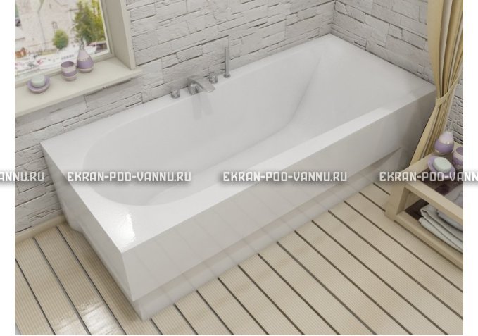 Акриловая ванна Vayer Boomerang 1800x800 – купить по цене 45420 руб. в интернет-магазине в городе Магнитогорск картинка 1