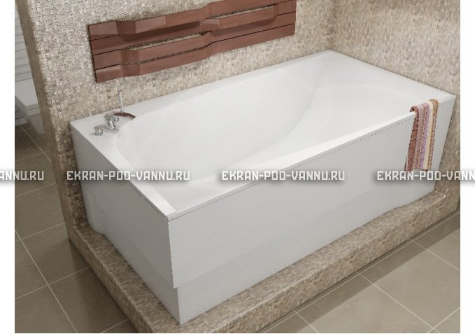 Акриловая ванна Vayer Boomerang 190x90 – купить по цене 53050 руб. в интернет-магазине в городе Магнитогорск картинка 2