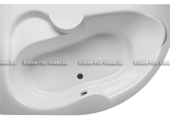 Акриловая ванна Vayer Azalia 150x105 – купить по цене 27800 руб. в интернет-магазине в городе Магнитогорск картинка 2
