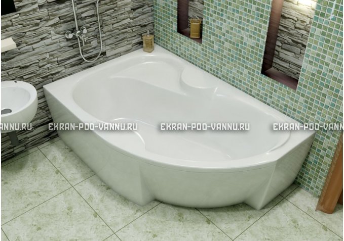 Акриловая ванна Vayer Azalia 150x105 – купить по цене 27800 руб. в интернет-магазине в городе Магнитогорск картинка 1
