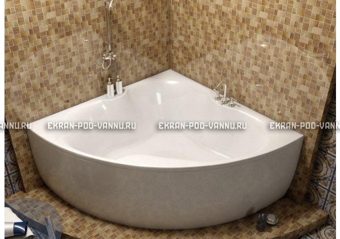 Акриловая ванна Vayer Iryda 150x150 – купить по цене 39550 руб. в интернет-магазине в городе Магнитогорск картинка 1
