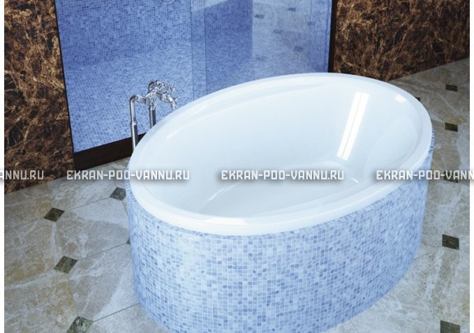Акриловая ванна Vayer Opal 180x120 – купить по цене 33850 руб. в интернет-магазине в городе Магнитогорск картинка 1