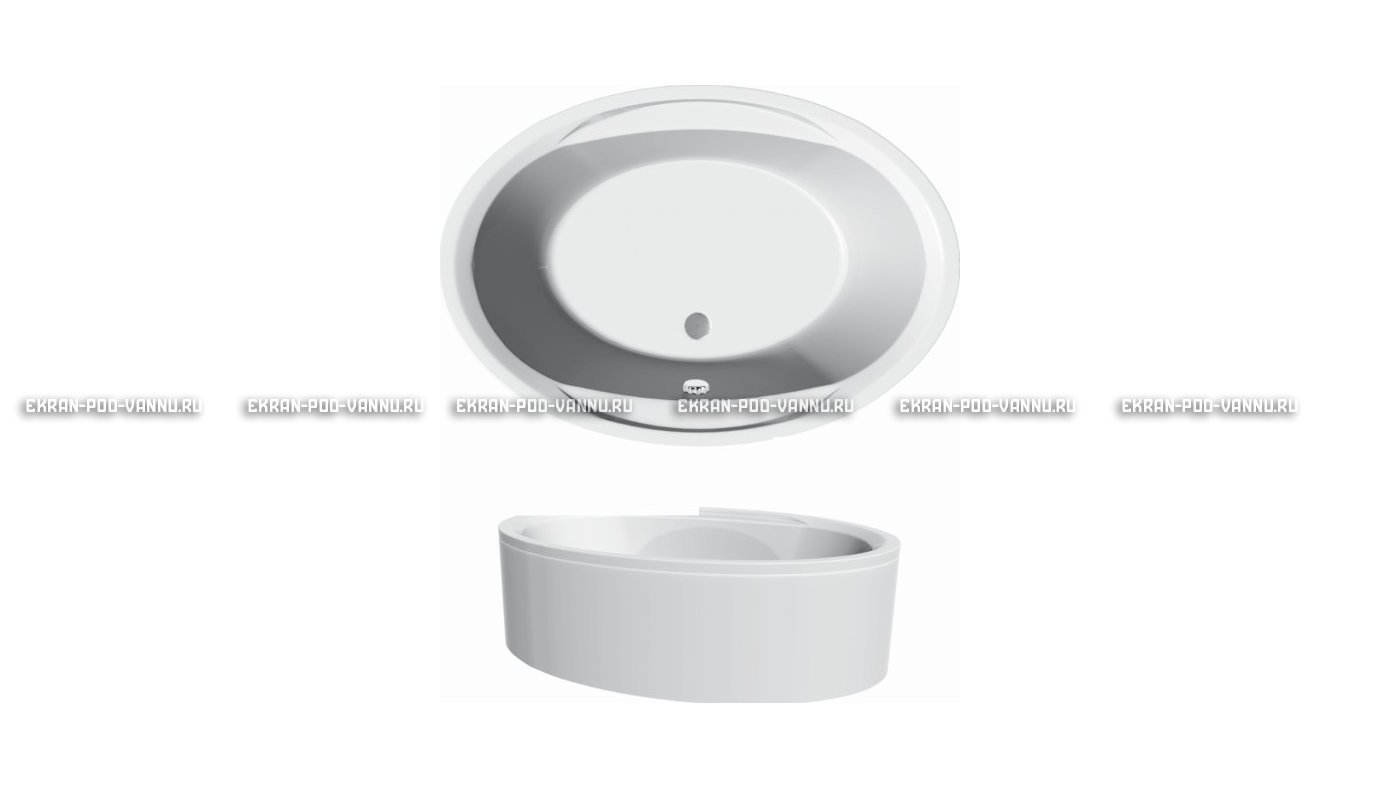 Акриловая ванна Vayer Opal 180x120 – купить по цене 33850 руб. в интернет-магазине в городе Магнитогорск картинка 12