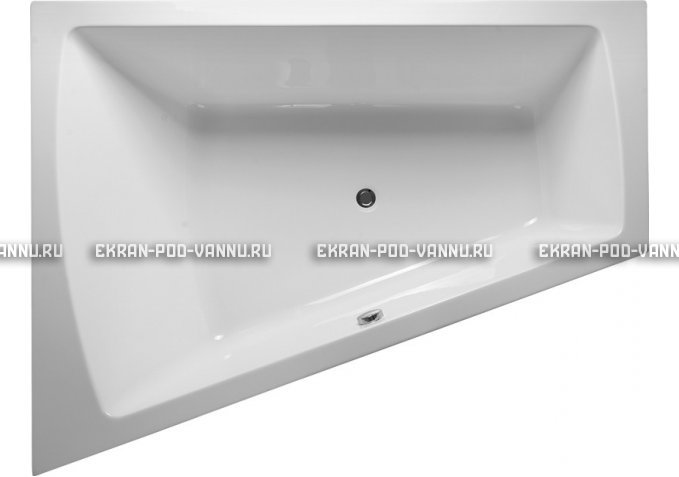 Акриловая ванна Vayer Trinitiy 170x130 – купить по цене 32590 руб. в интернет-магазине в городе Магнитогорск картинка 2