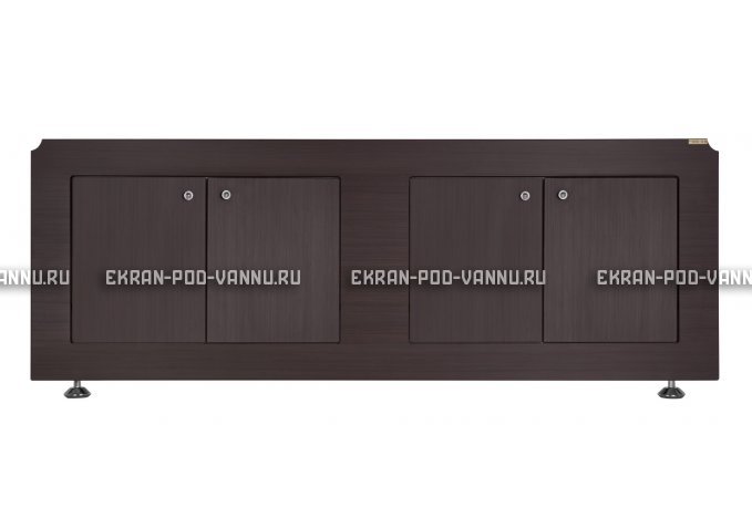 Экран VOD-OK Олимп 170 распашной - Венге – купить по цене 5690 руб. в интернет-магазине в городе Магнитогорск картинка 1