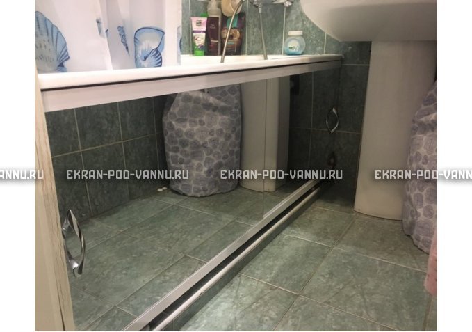 Зеркальный экран под трубы EUROPLEX Универсал – купить по цене 8500 руб. в интернет-магазине в городе Магнитогорск картинка 1
