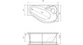 Акриловая ванна Relisan Isabella 170x90x60 – купить по цене 24130 руб. в интернет-магазине в городе Магнитогорск картинка 17