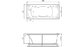 Акриловая ванна Relisan Loara 180x80 – купить по цене 23580 руб. в интернет-магазине в городе Магнитогорск картинка 8
