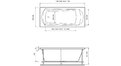 Акриловая ванна Relisan Tamiza 170x75 – купить по цене 19160 руб. в интернет-магазине в городе Магнитогорск картинка 17