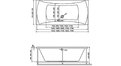 Акриловая ванна Relisan Xenia 160x75 – купить по цене 15940 руб. в интернет-магазине в городе Магнитогорск картинка 13
