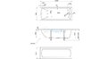 Акриловая ванна 1MarKa Modern 140x70 – купить по цене 8910 руб. в интернет-магазине в городе Магнитогорск картинка 21